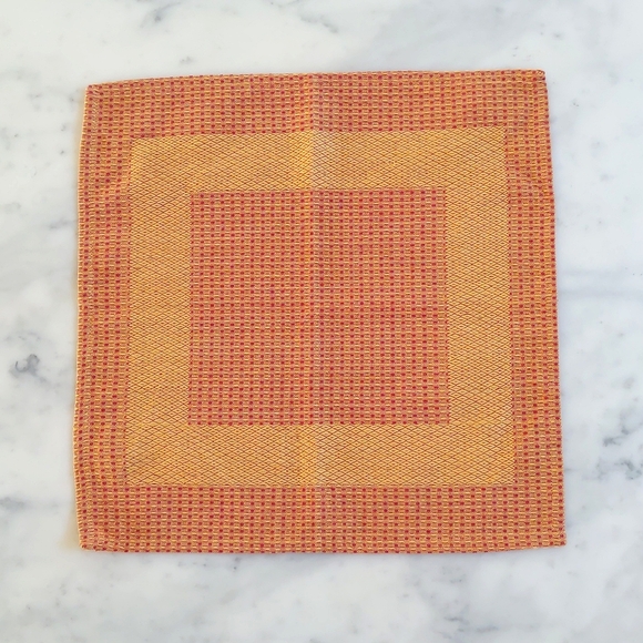 NWOT. 100% Cotton Cloth Dinner Napkins with Multicolor Design, Set of 3 pcs. - Picture 2 of 4